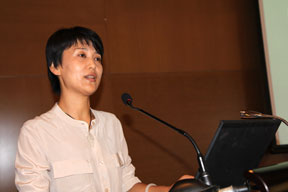 論壇三：天津住宅集團建設工程總承包有限公司信息中心主任楊江做主題發言