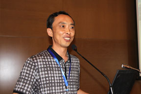 分論壇三：威海建設集團總工程師王奮做主題發言