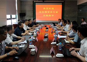 調研組一行在南京建工總部調研交流