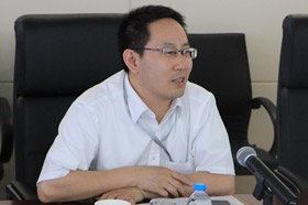 山東電建一公司總法律顧問兼工會主席郭寶輝 