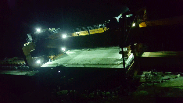 中交二航局工程裝備分公司向國慶獻禮&mdash;成貴鐵路宜賓梁場完成全部箱梁架設(shè)任務(wù)