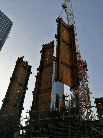 北京建工贏在執(zhí)行  350米&ldquo;西北新地標(biāo)&rdquo;節(jié)節(jié)高