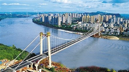 中鐵寶橋參建重慶幾江長江大橋通車