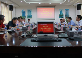 調研組一行在南通三建總部調研交流