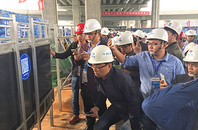 中電建路橋107國道現(xiàn)場觀摩