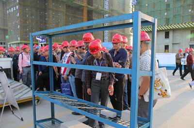 鄭州一建南曹安置房項目現(xiàn)場