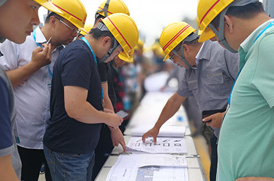 中天建設集團武漢頂琇西北湖（C地塊）項目觀摩現場