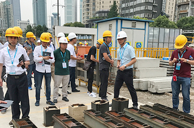 武漢頂琇西北湖（C地塊）項目現場觀摩