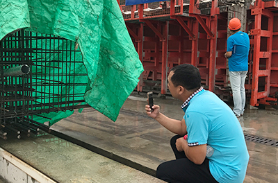 中鐵大橋局武漢青山長江大橋項目現場觀摩