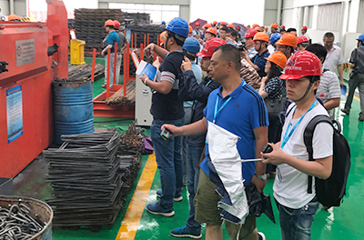 中鐵大橋局武漢青山長江大橋項目現場觀摩