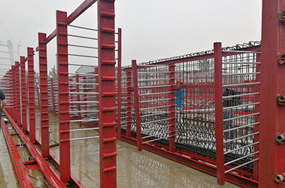 中鐵大橋局武漢青山長江大橋項目現場觀摩