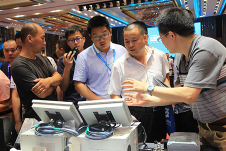 成果展示展覽現場