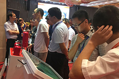 成果展示展覽現場