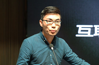 江蘇樂建網絡科技有限公司商務總監趙晨介紹、演示相關產品