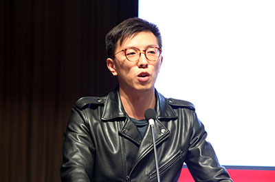 江蘇萬潤軟件科技有限公司實施總監劉海東介紹演示相關產品