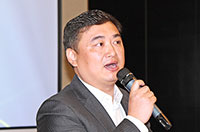 南京朗坤軟件有限公司總經理-魏小慶-做主題發言