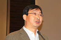 江蘇邗建集團副總經理高毅做主題發言