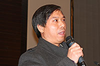 江蘇萬潤軟件科技有限公司總經理-熊德平做主題發言