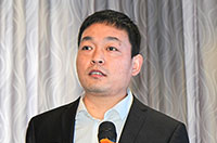 中國建筑第七工程局有限公司總承包公司總經濟師付新建做主題發言