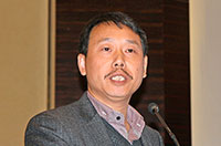 中交第二航務工程局財務資金部總經理-姚光華做主題發言