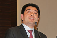 北京清科銳華軟件有限公司總經理--萬旻做主題發言